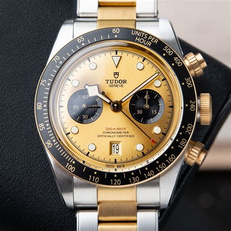 tudor chrono gold|tudor black bay chrono reviews.